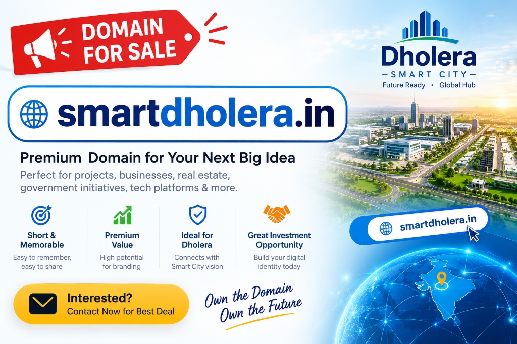 smartdholera.in - Domain For Sale | Dholera Smart City